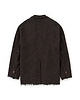 【26AW】ガーメントウォッシュドシルクネップツイードジャケット