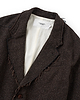 【26AW】ガーメントウォッシュドシルクネップツイードジャケット