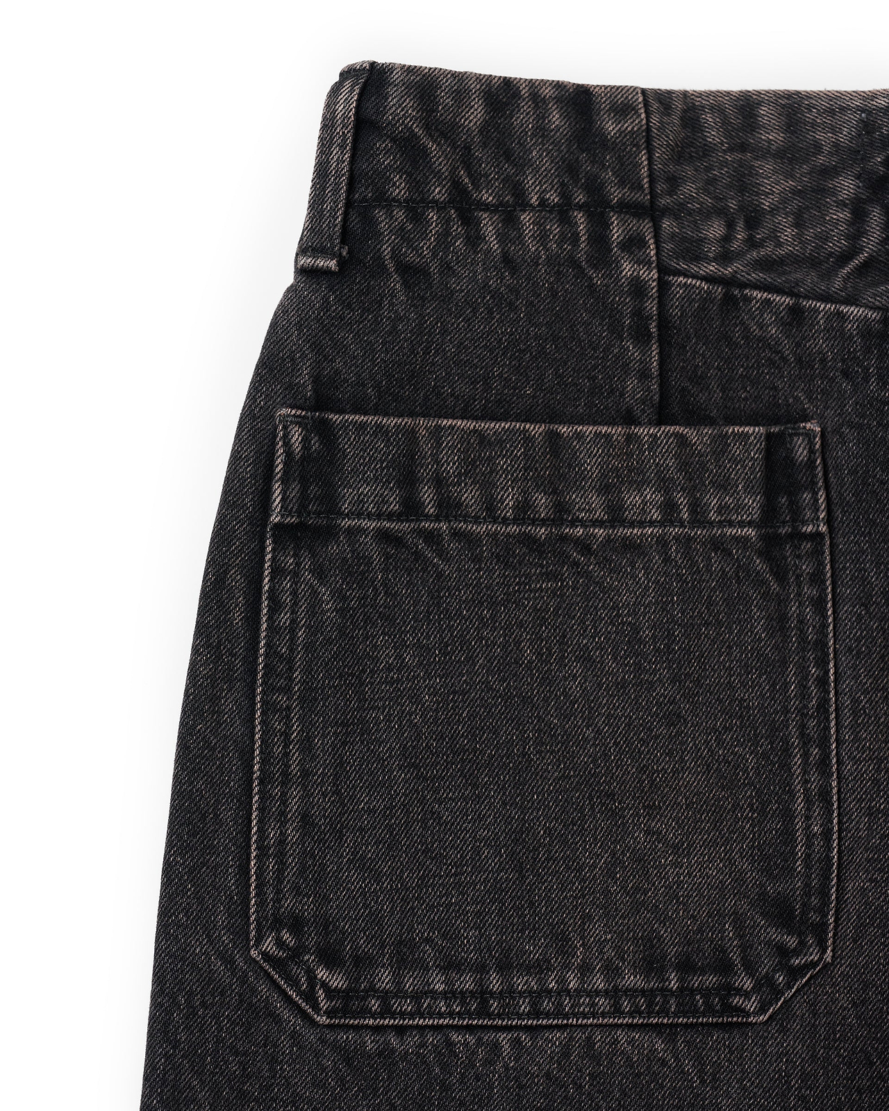【26AW】THEワイドジーントラウザーズ（ピンク×ブラック）