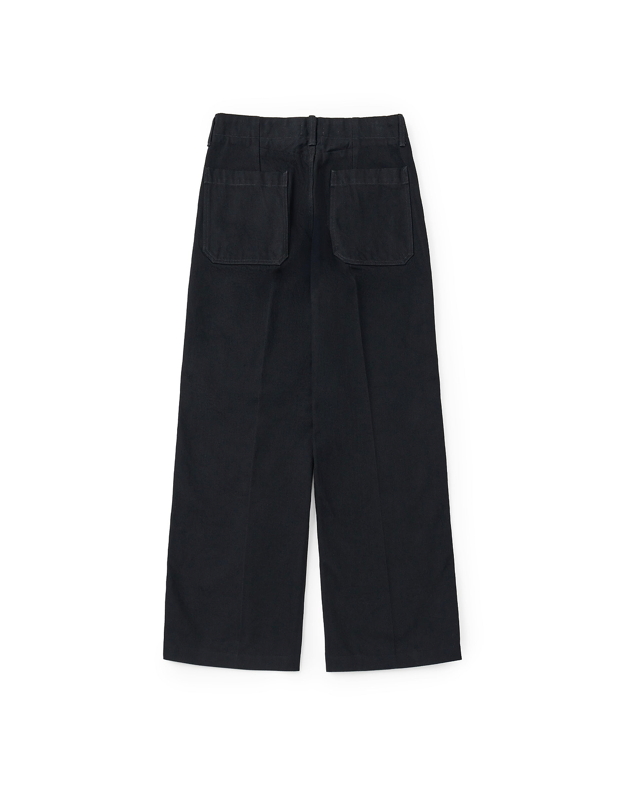 【26AW】THEワイドジーントラウザーズ（ブラック×ブラック）