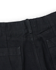 【26AW】THEワイドジーントラウザーズ（ブラック×ブラック）