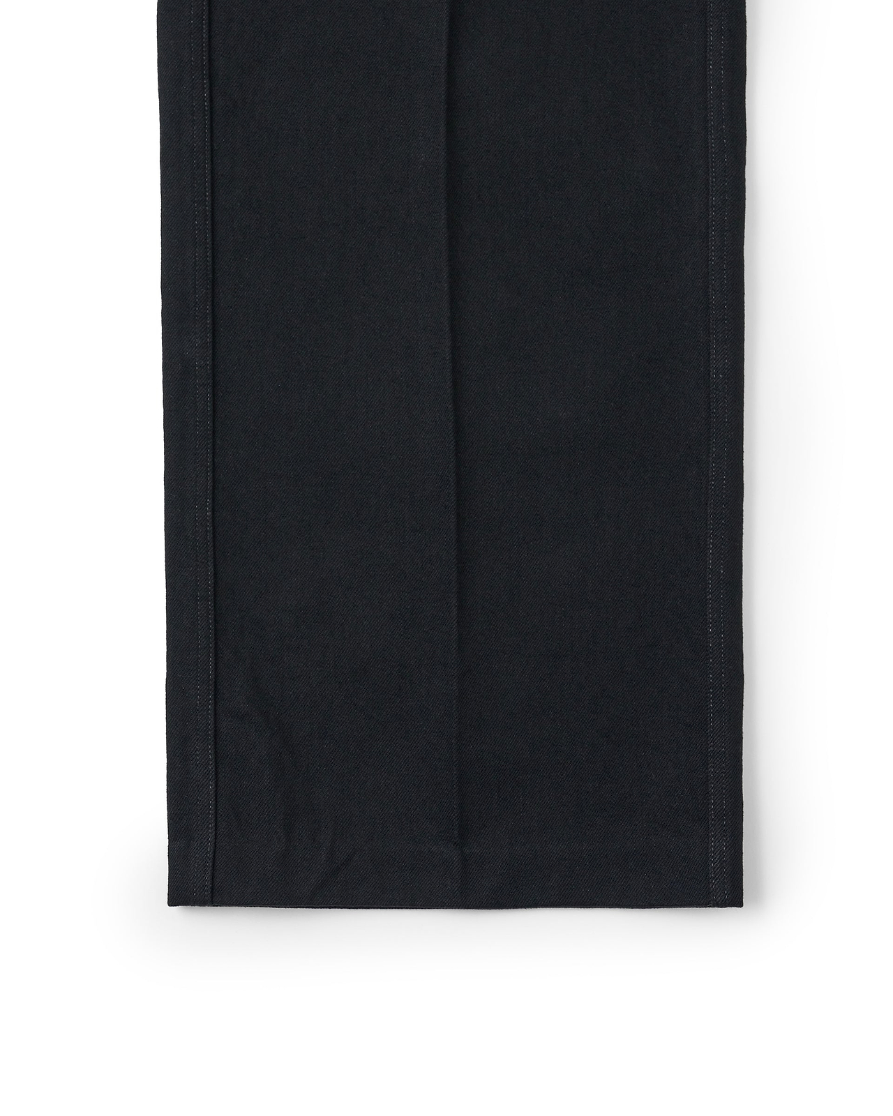 【26AW】THEワイドジーントラウザーズ（ブラック×ブラック）