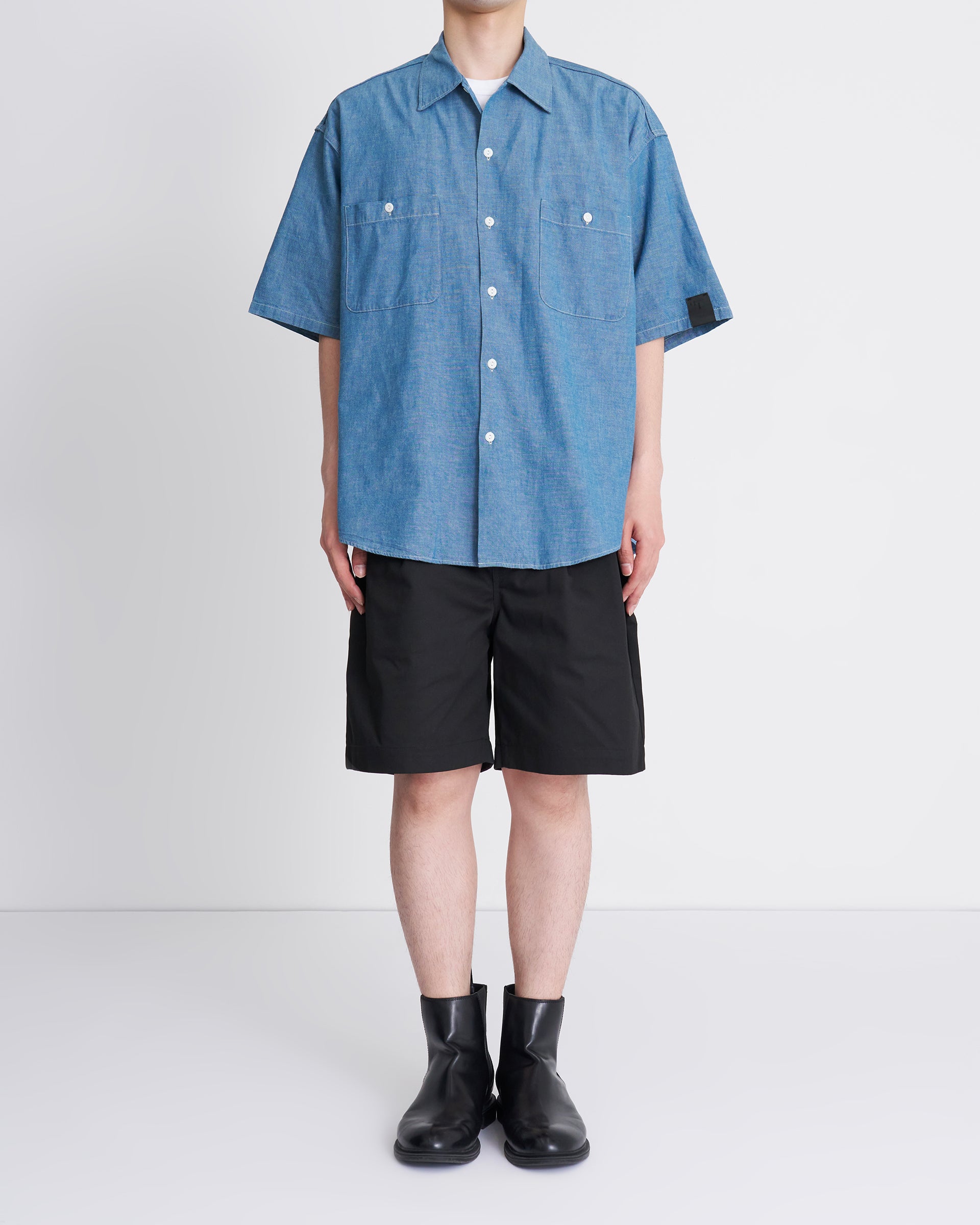 N.HOOLYWOOD】＜N.HOOLYWOOD COMPILE × DICKIES＞2タックハーフパンツ