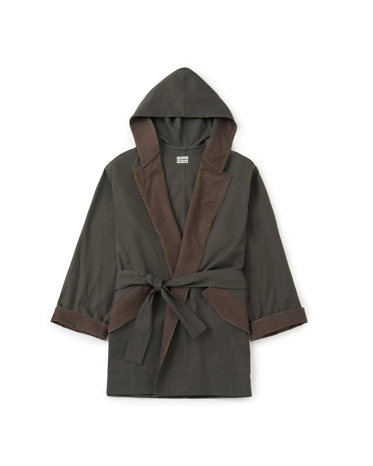 【26AW】コットンOXフーディッドショートコート