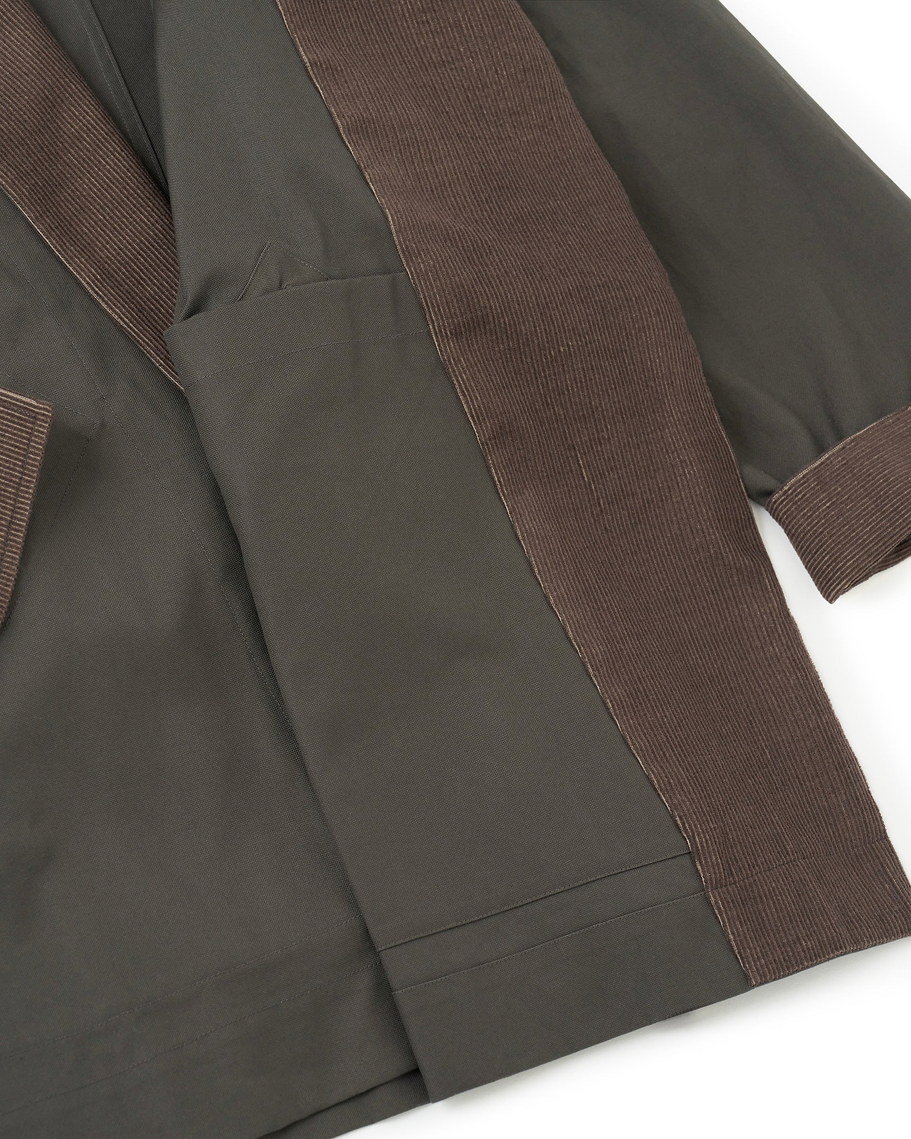 【26AW】コットンOXフーディッドショートコート