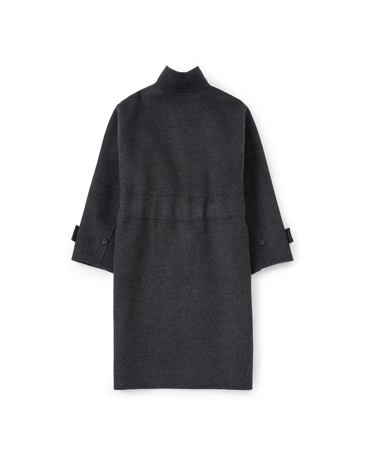 【26AW】ウールリバースタンドカラーコート