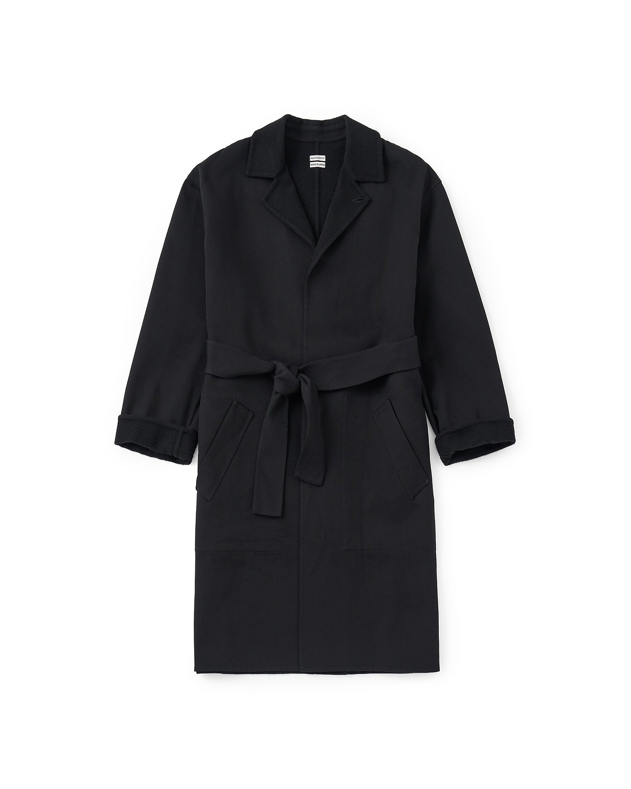 【26AW】ウールコットンリバーブラッシュドバックコート