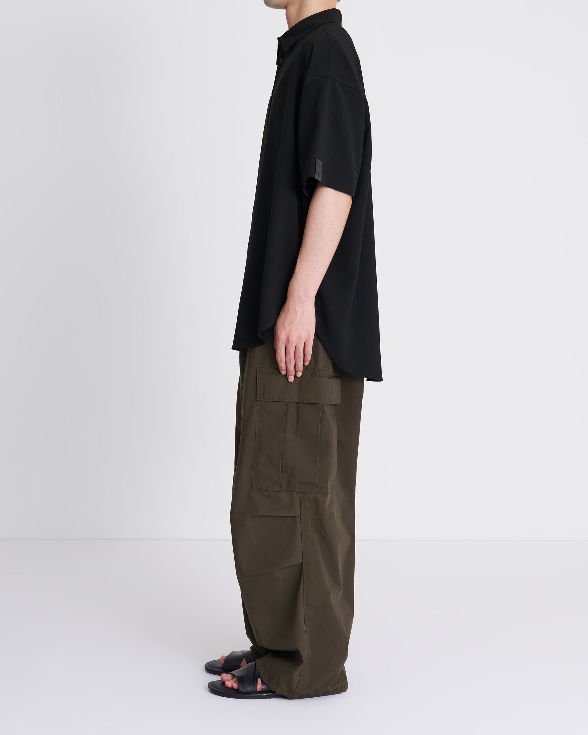 トップス 26SS N.HOOLYWOOD SHIRT N.HOOLYWOOD】ハーフスリーブシャツ | ドライタッチ ストレッチ | プル