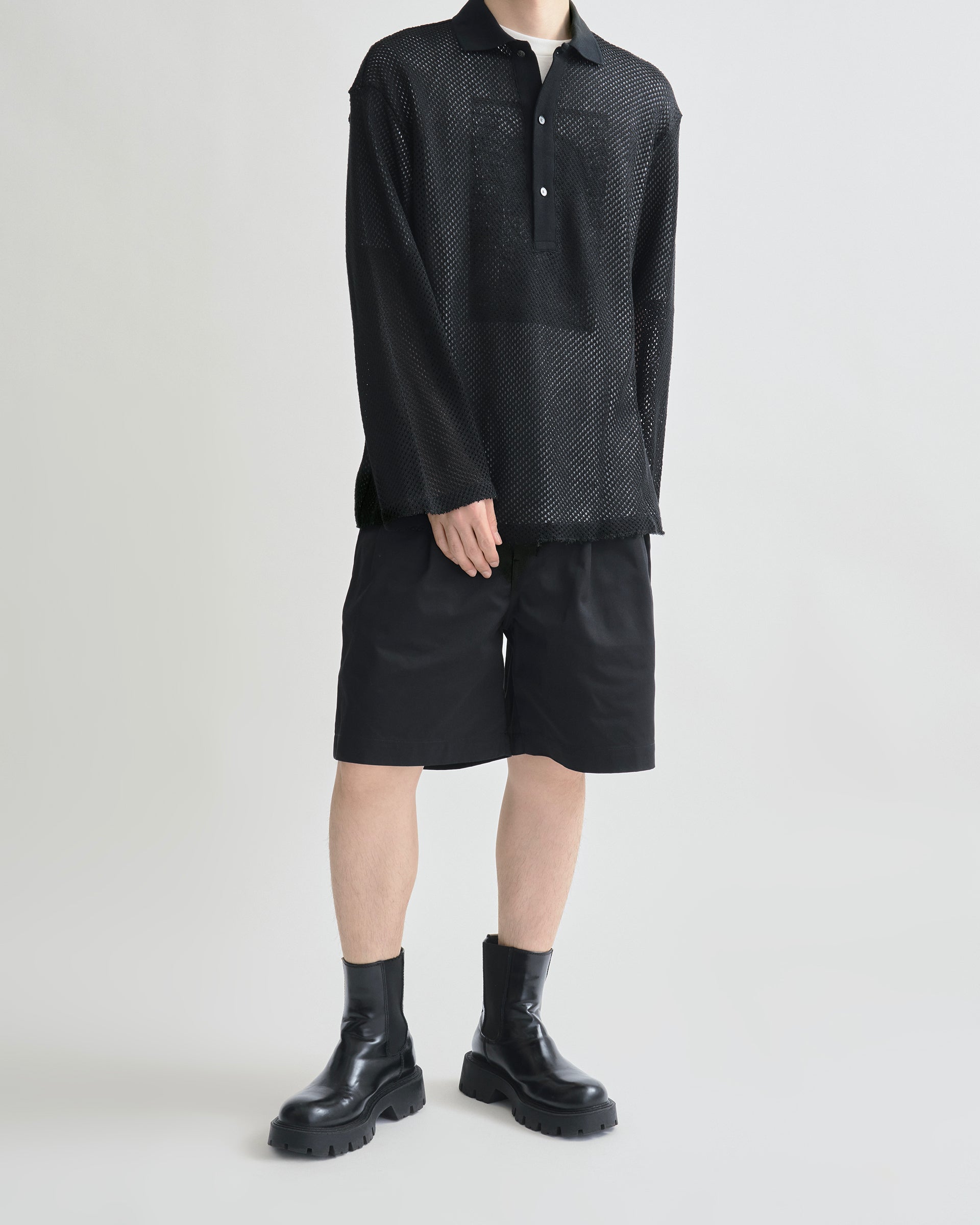 N.HOOLYWOOD】＜N.HOOLYWOOD COMPILE × DICKIES＞2タックハーフパンツ