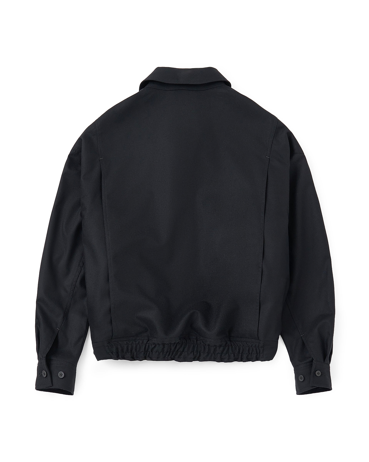 【26AW】ウールカシミヤポプリンメルトンポケットブルゾン