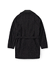 【26AW】デタッチャブルカラースパークルツイードコート
