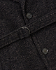 【26AW】デタッチャブルカラースパークルツイードコート