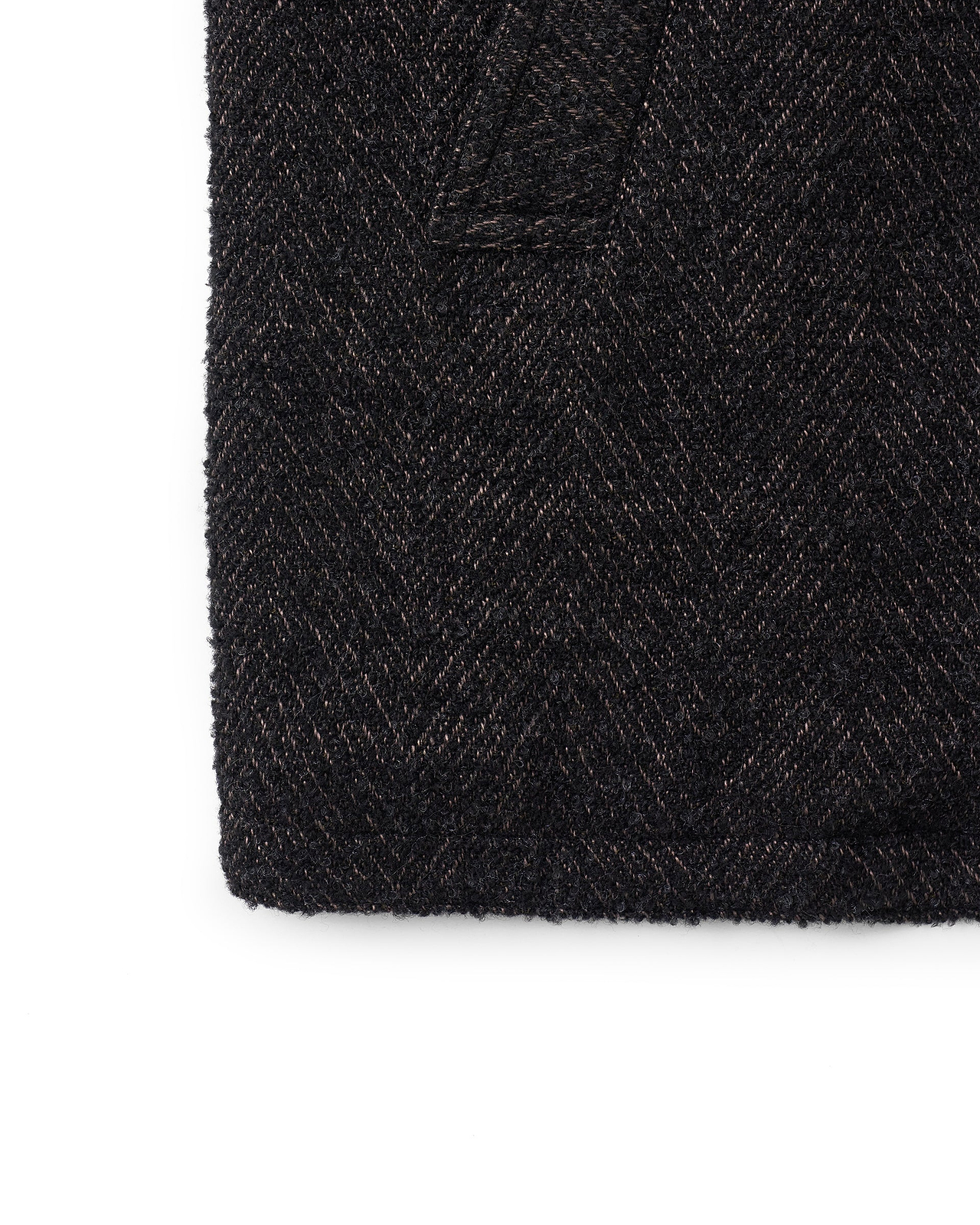 【26AW】デタッチャブルカラースパークルツイードコート