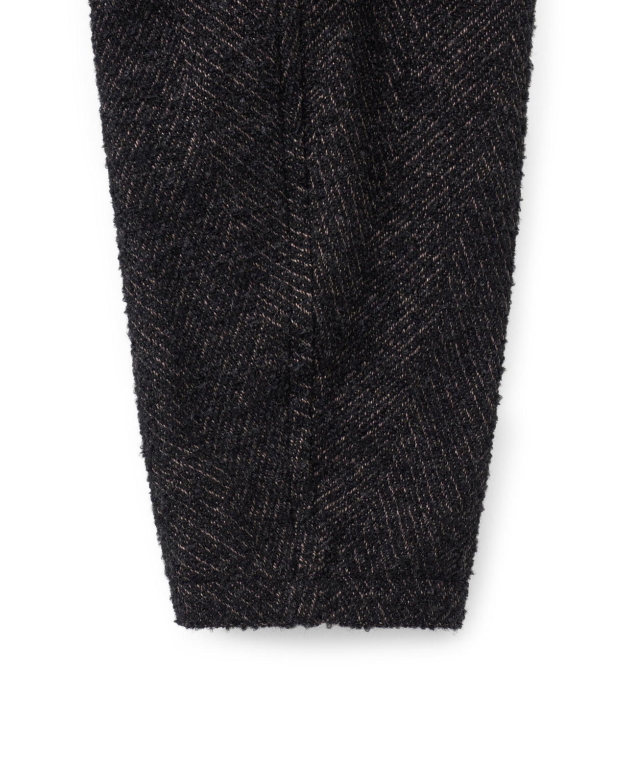 【26AW】デタッチャブルカラースパークルツイードコート