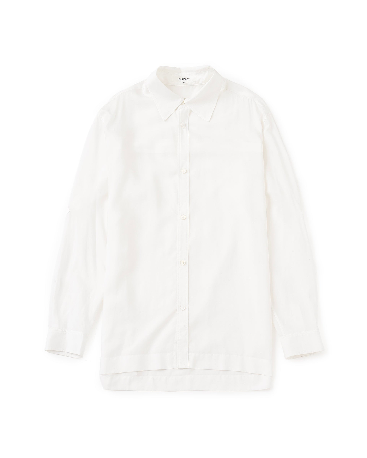 【26AW】レーヨンバックオープンシャツ