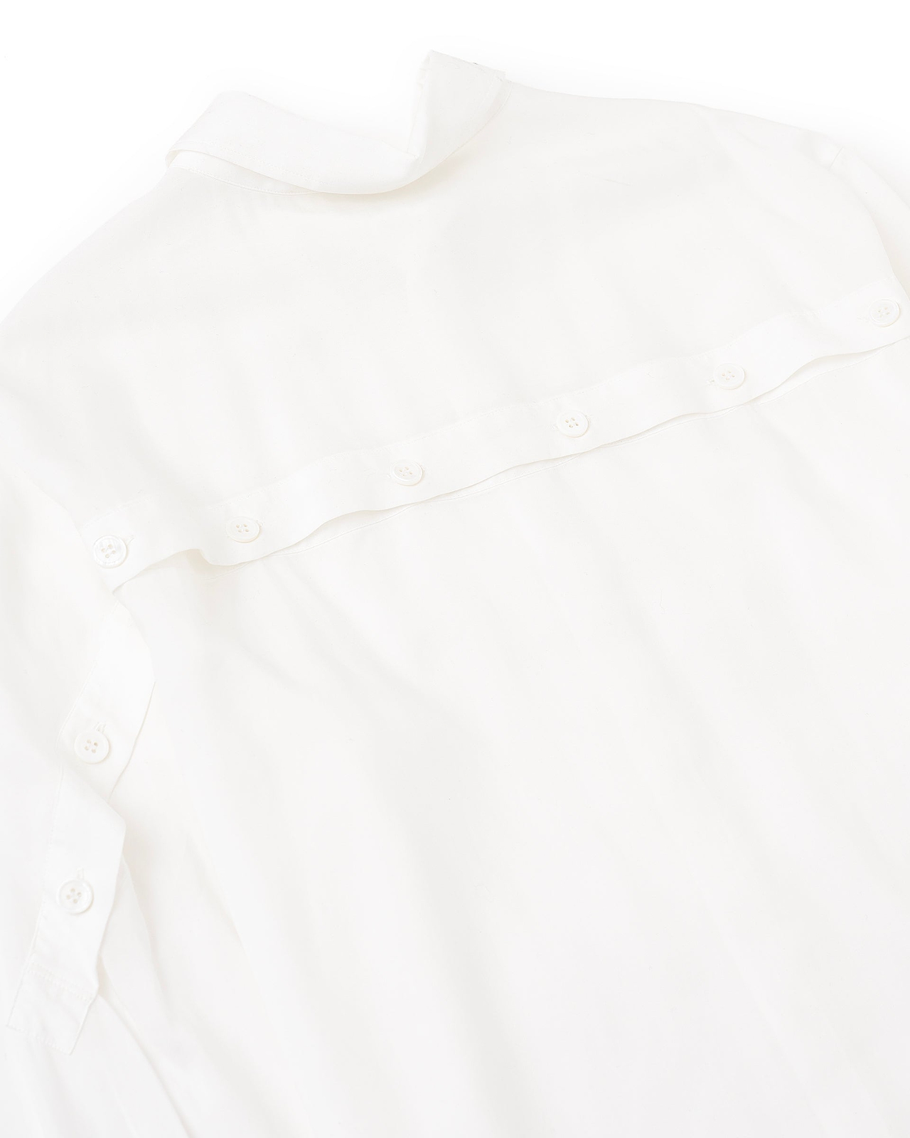【26AW】レーヨンバックオープンシャツ
