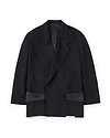 【26AW】ギャバジンスイッチングジャケット