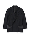 【26AW】ギャバジンスイッチングジャケット