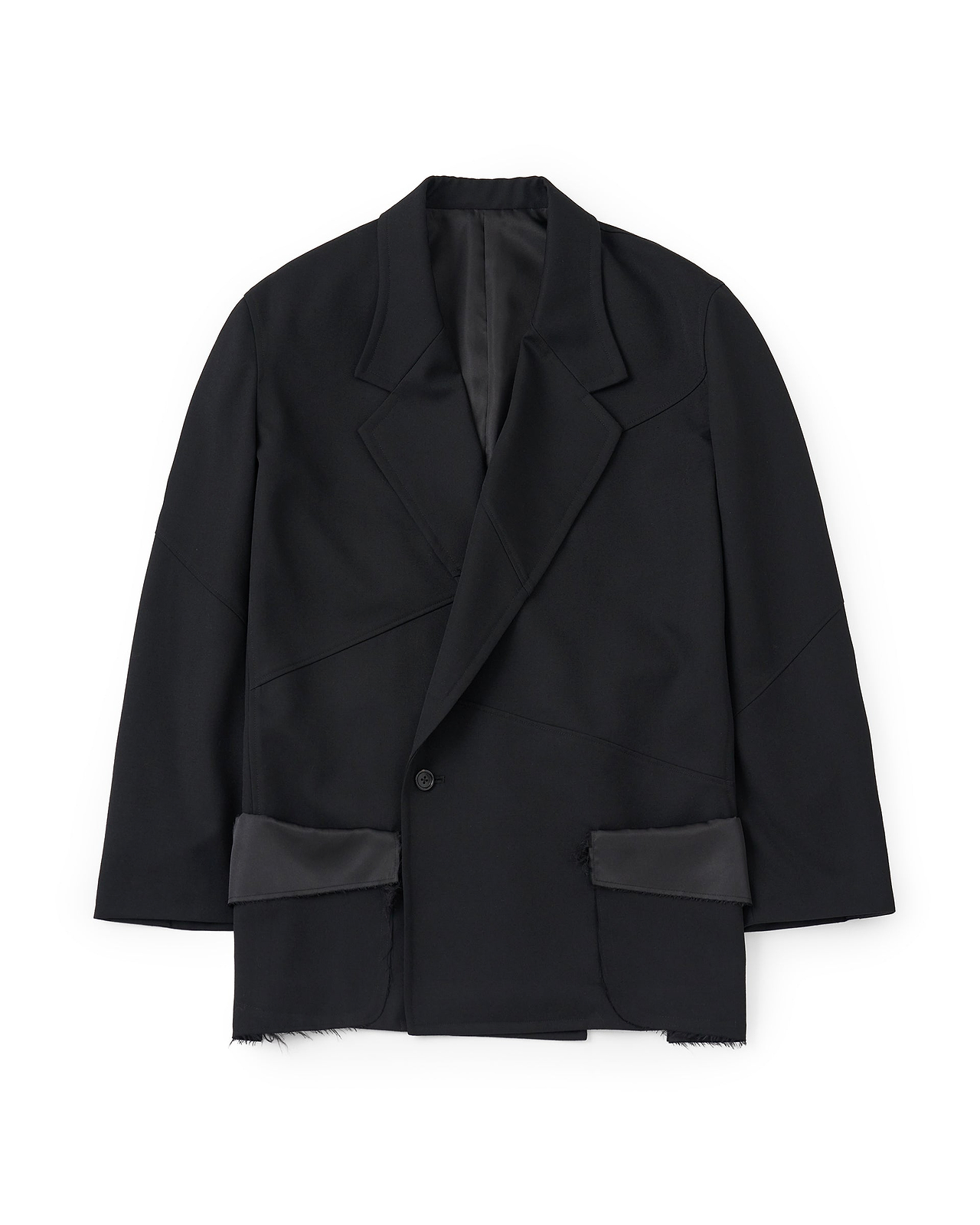 【26AW】ギャバジンスイッチングジャケット