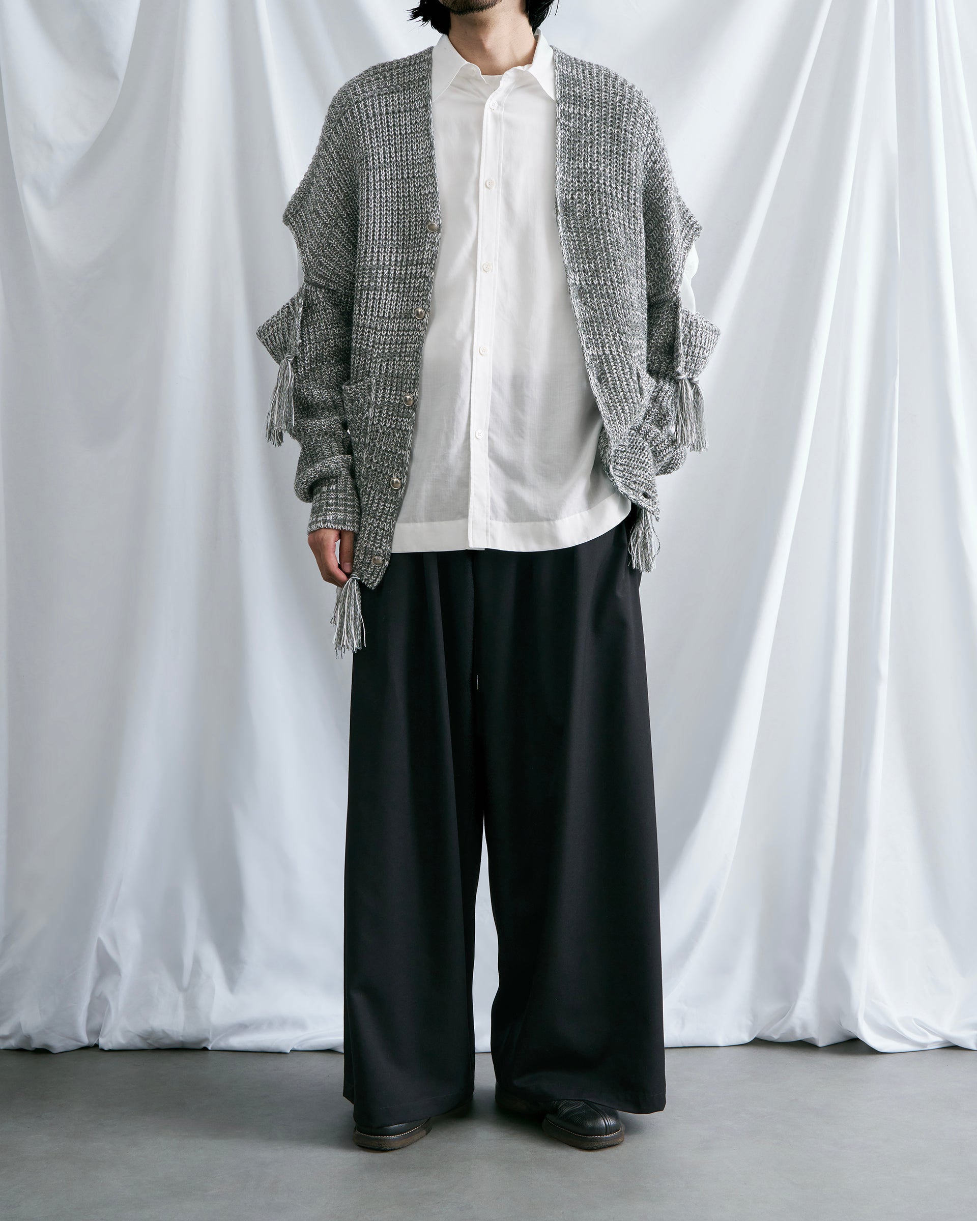 sulvam】ギャバジンワンショルダーパンツ – ファッションスナップストア