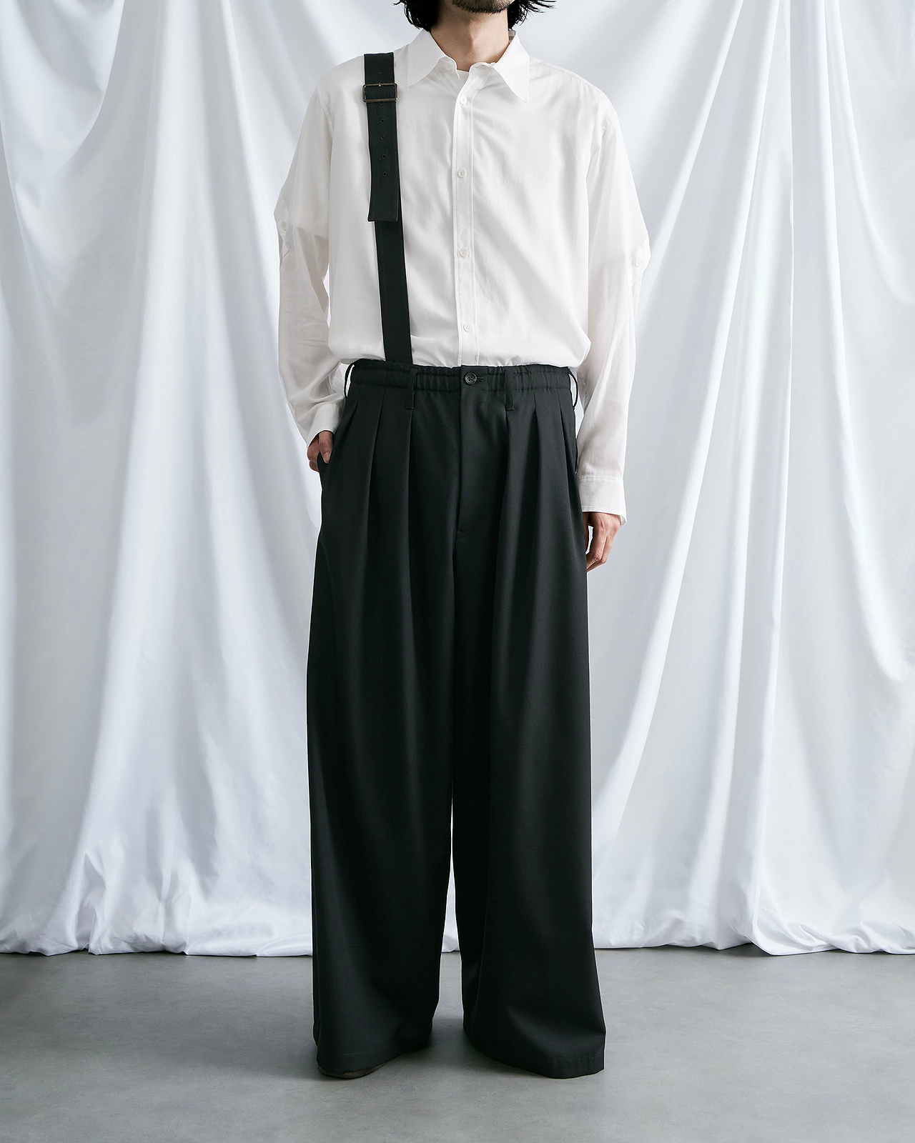 着用サイズM／身長180cm（スタッフスナップ）