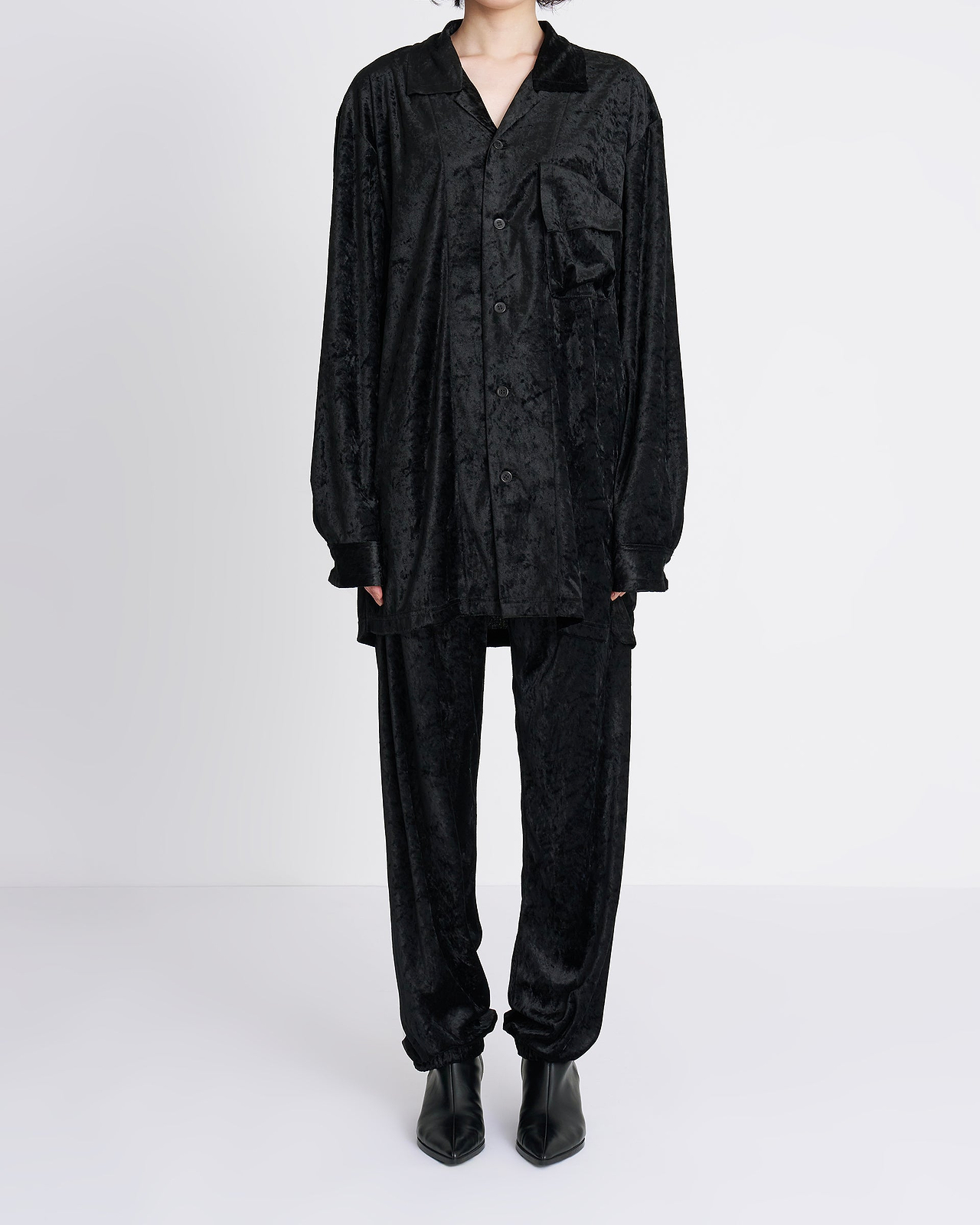 着用サイズL／身長169cm