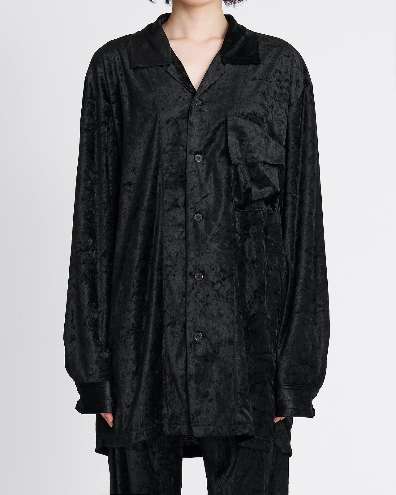 【26AW】ベロアイージーシャツ