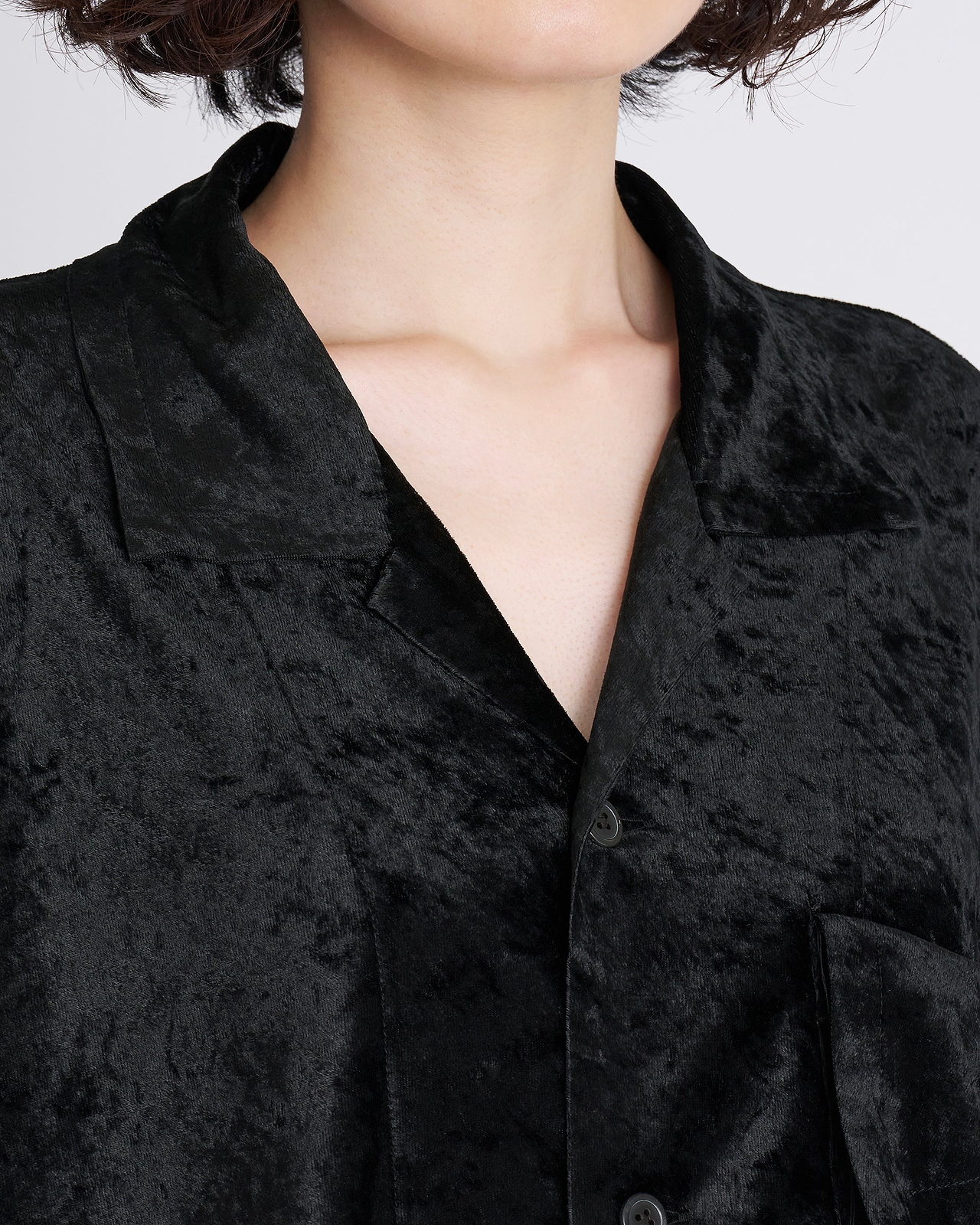 【26AW】ベロアイージーシャツ