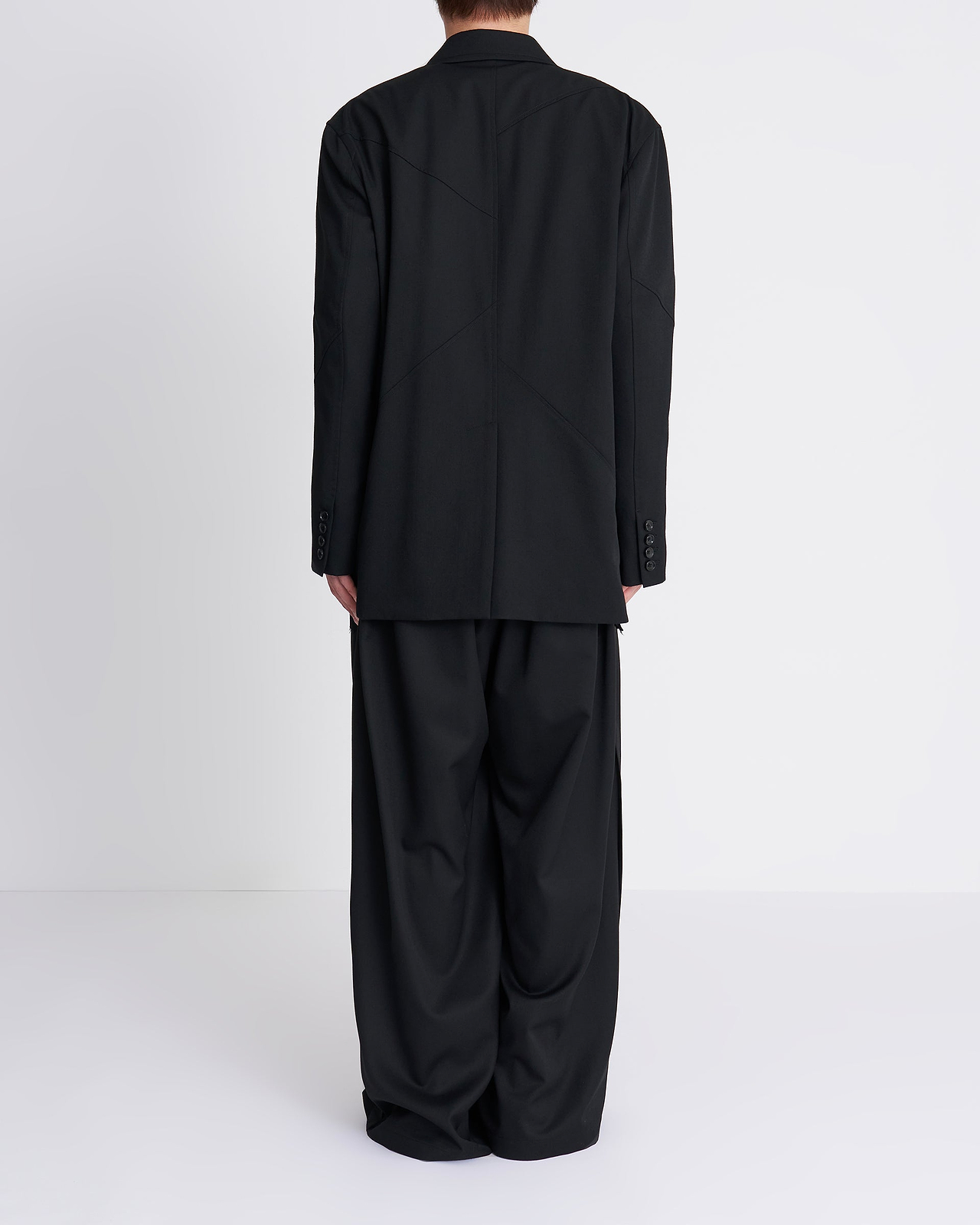 【26AW】ギャバジンスイッチングジャケット
