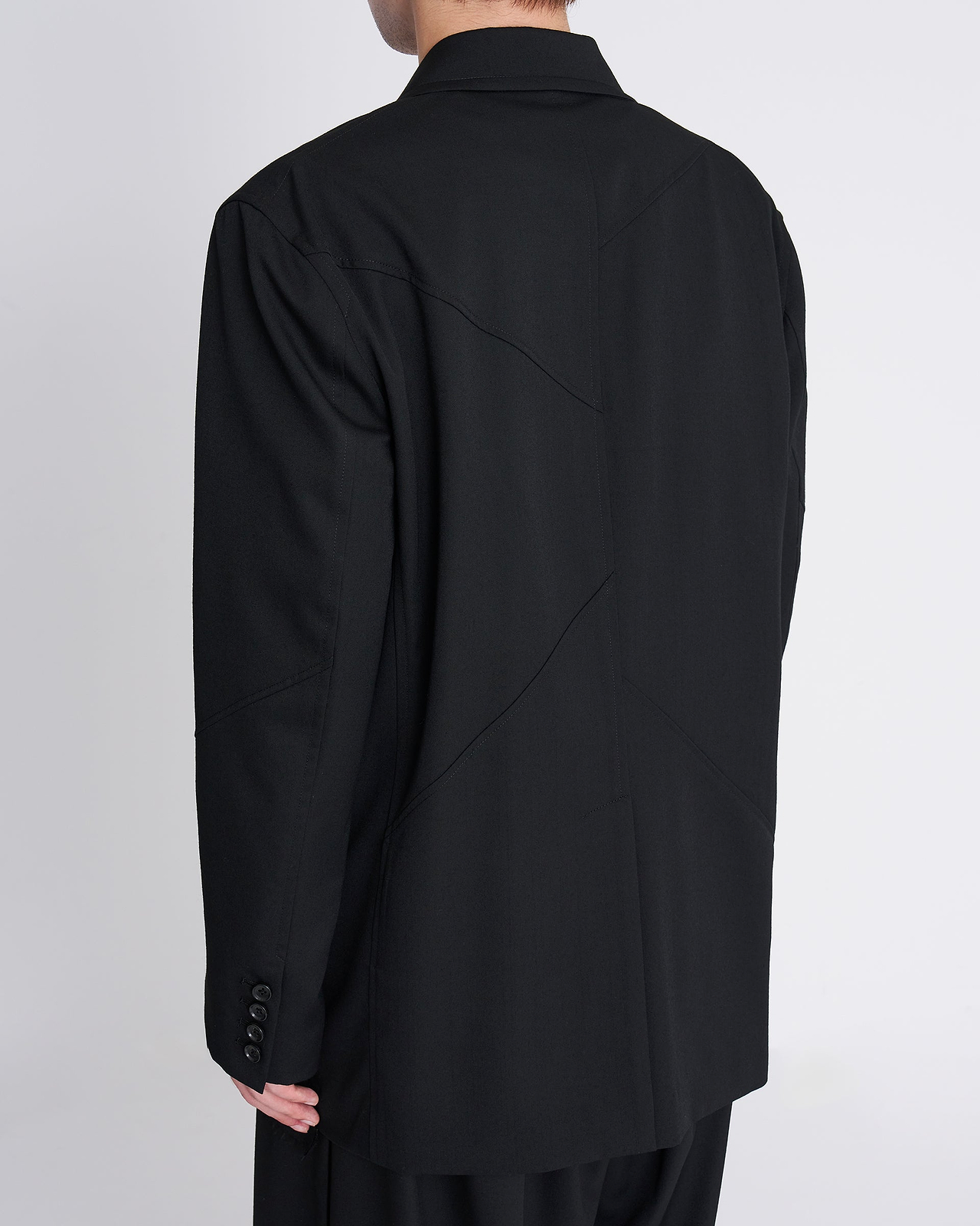 【26AW】ギャバジンスイッチングジャケット