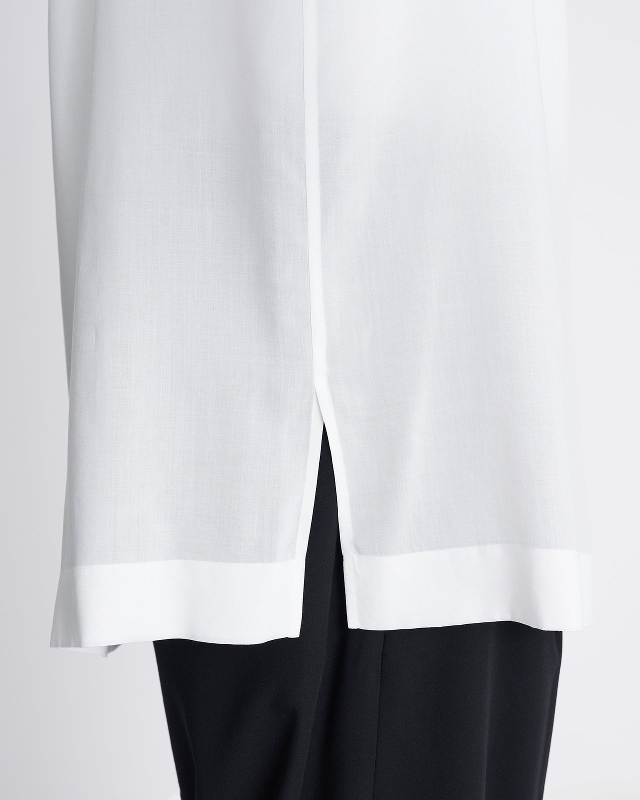 【26AW】レーヨンバックオープンシャツ