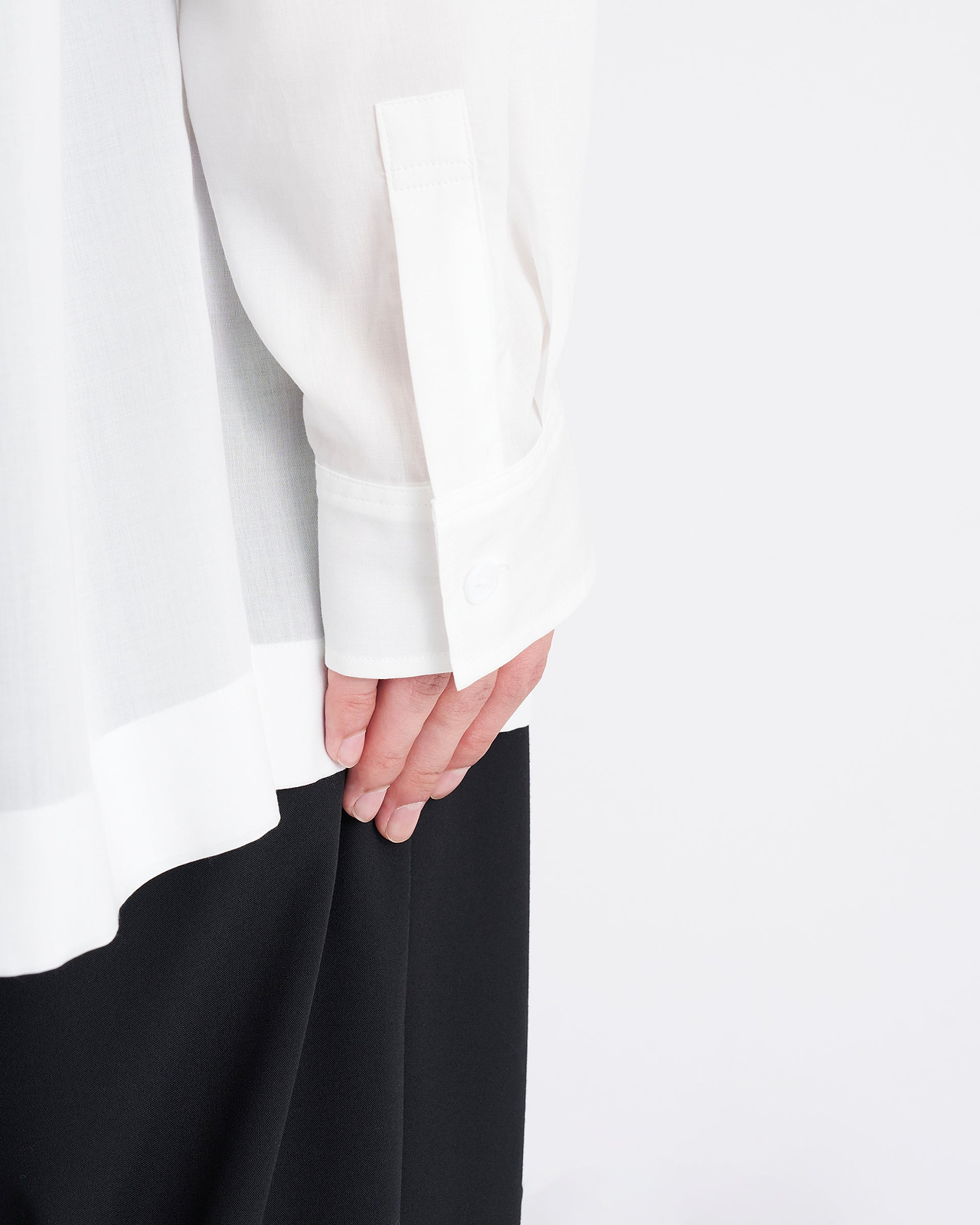 【26AW】レーヨンバックオープンシャツ