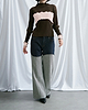 【26AW】ビスチェハイネックトップ