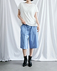 【26SS】ストライプコットンブロード13インチショートパンツ