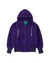 【26AW】シルバーフーデッドジップブルゾン