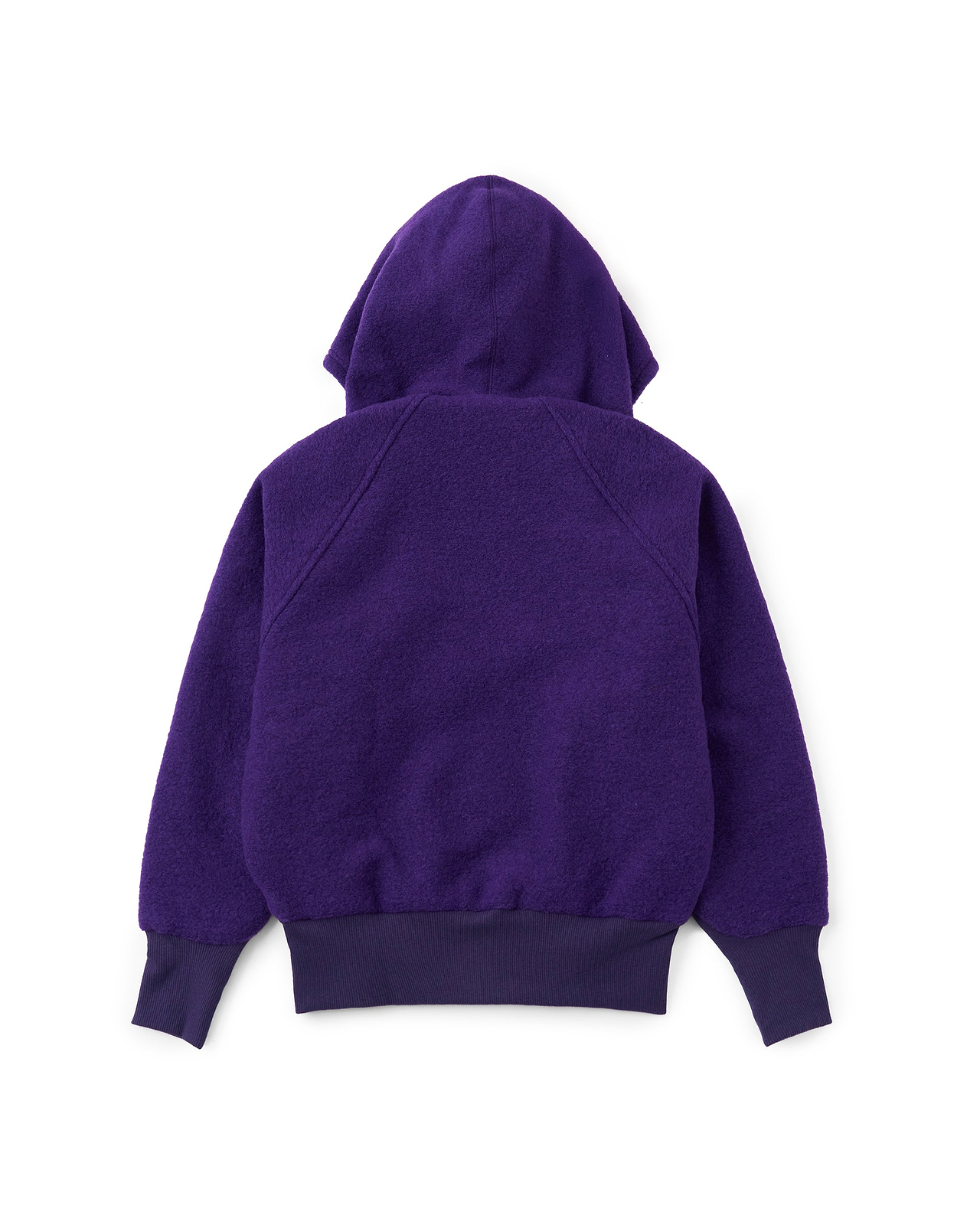 【26AW】シルバーフーデッドジップブルゾン