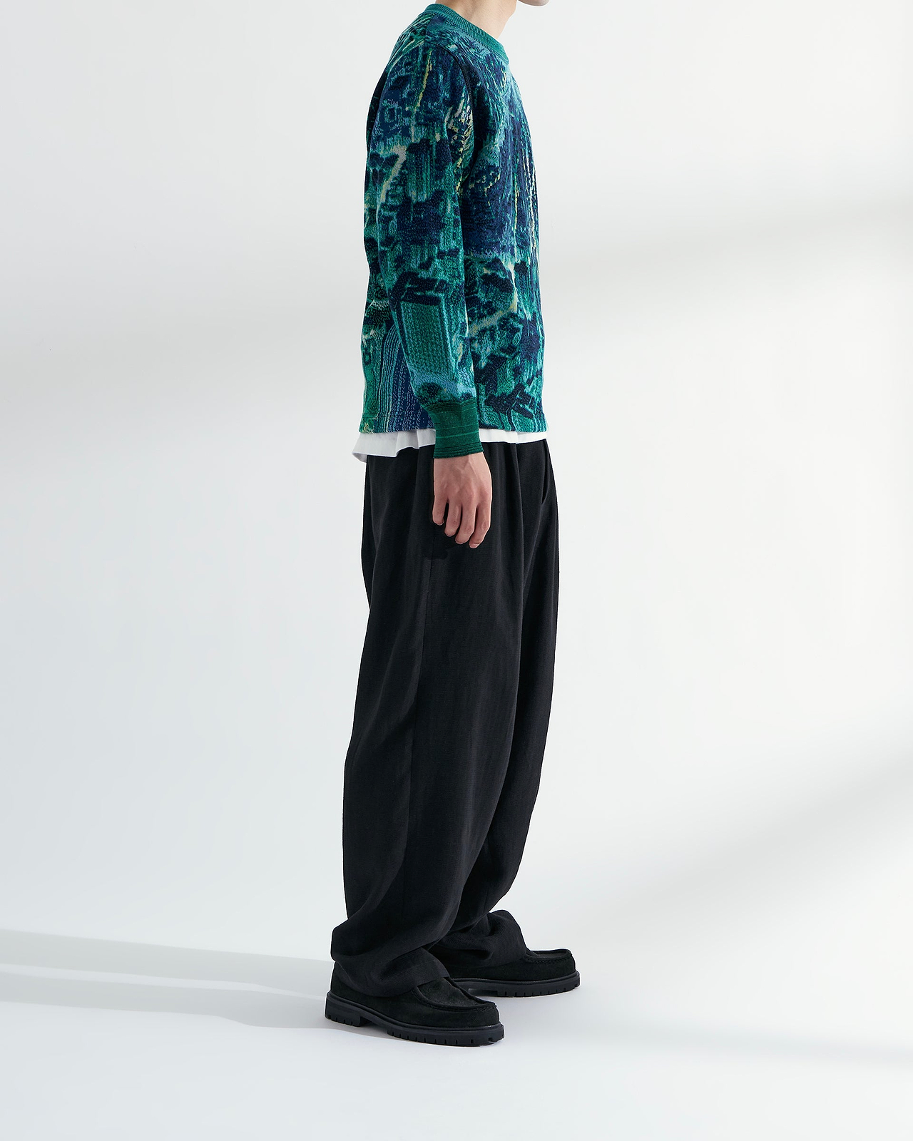 【26AW】ネットジャカードセーター