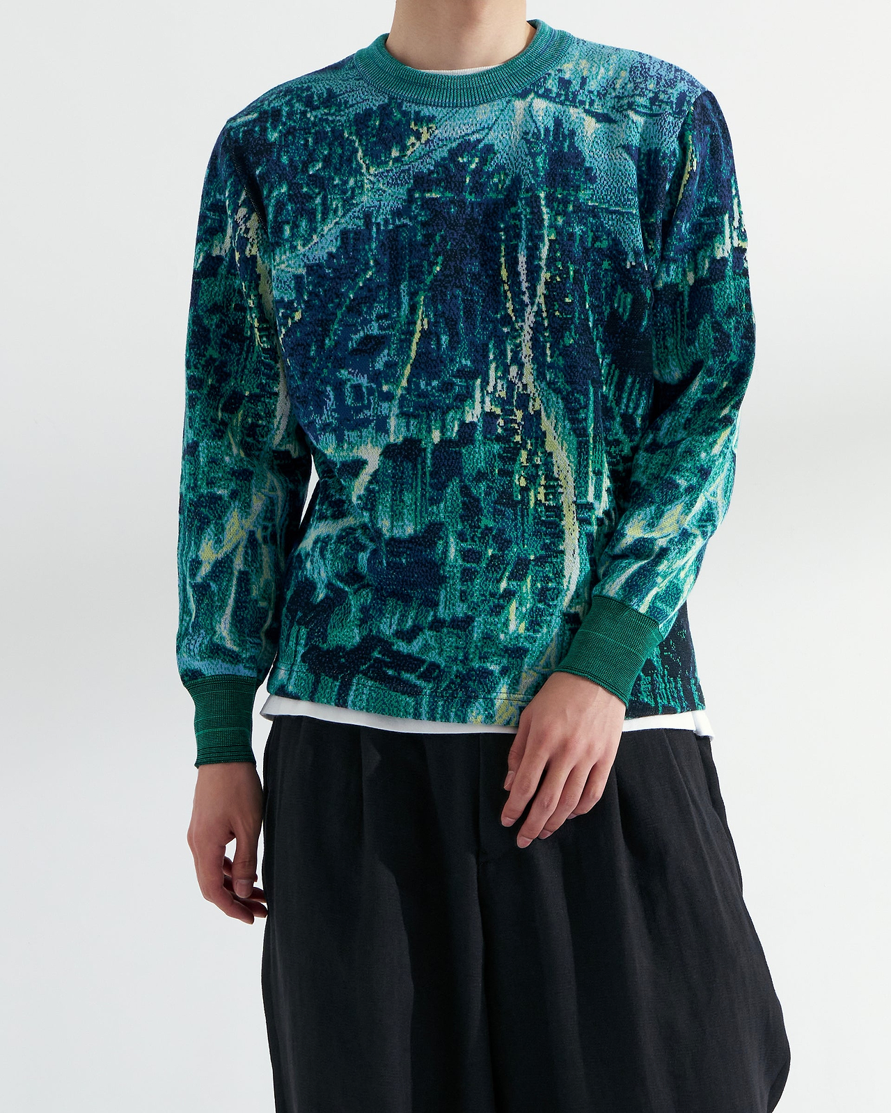 【26AW】ネットジャカードセーター