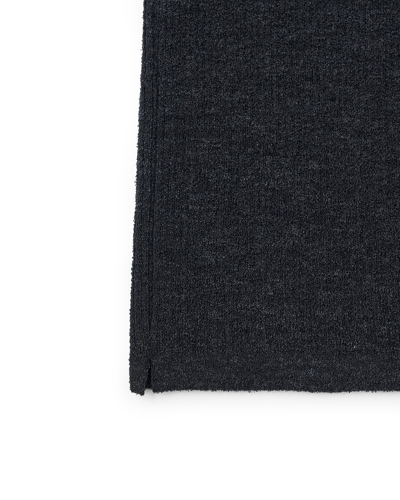 【26AW】ウールミニリングポロカーディガン