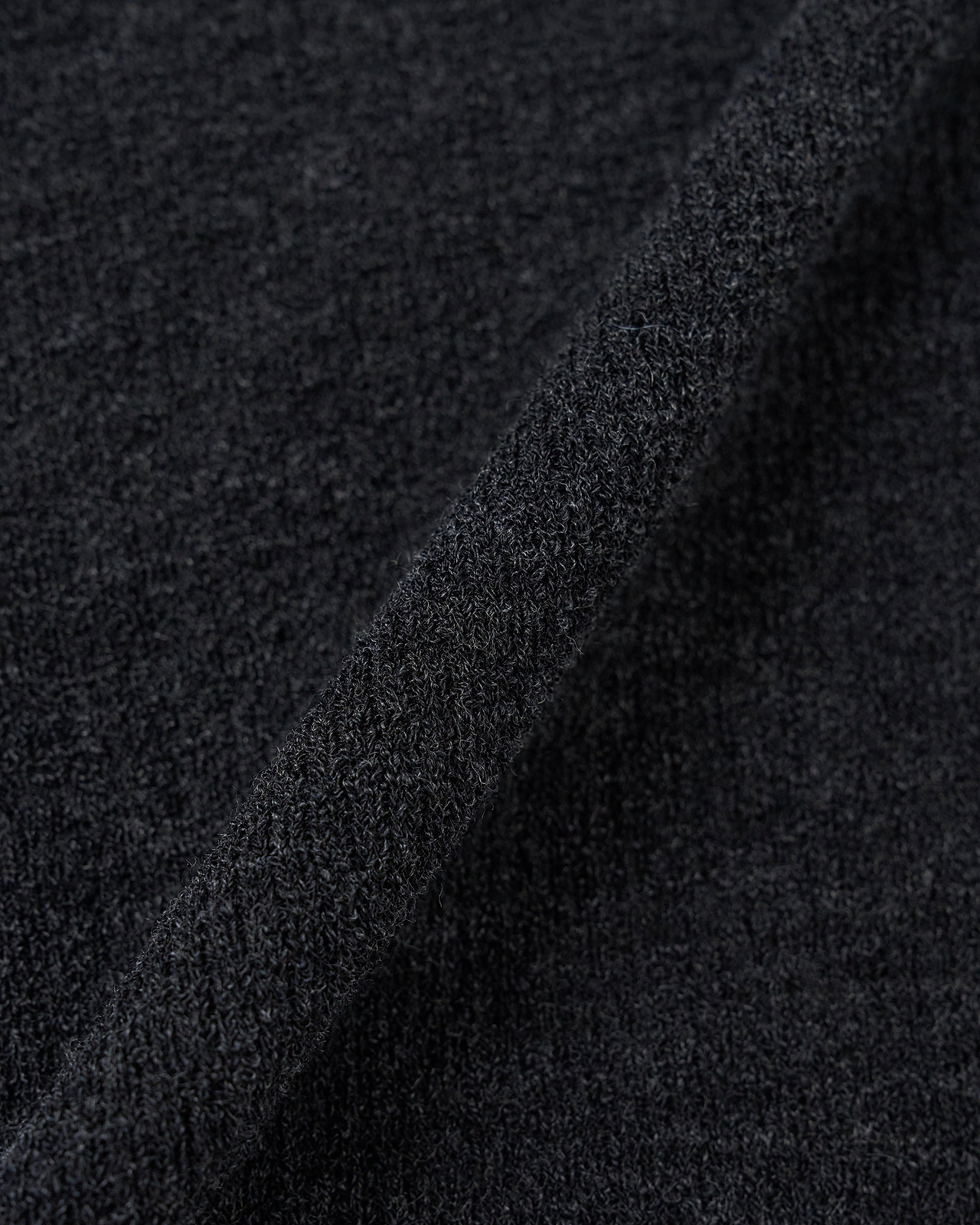 【26AW】ウールミニリングポロカーディガン