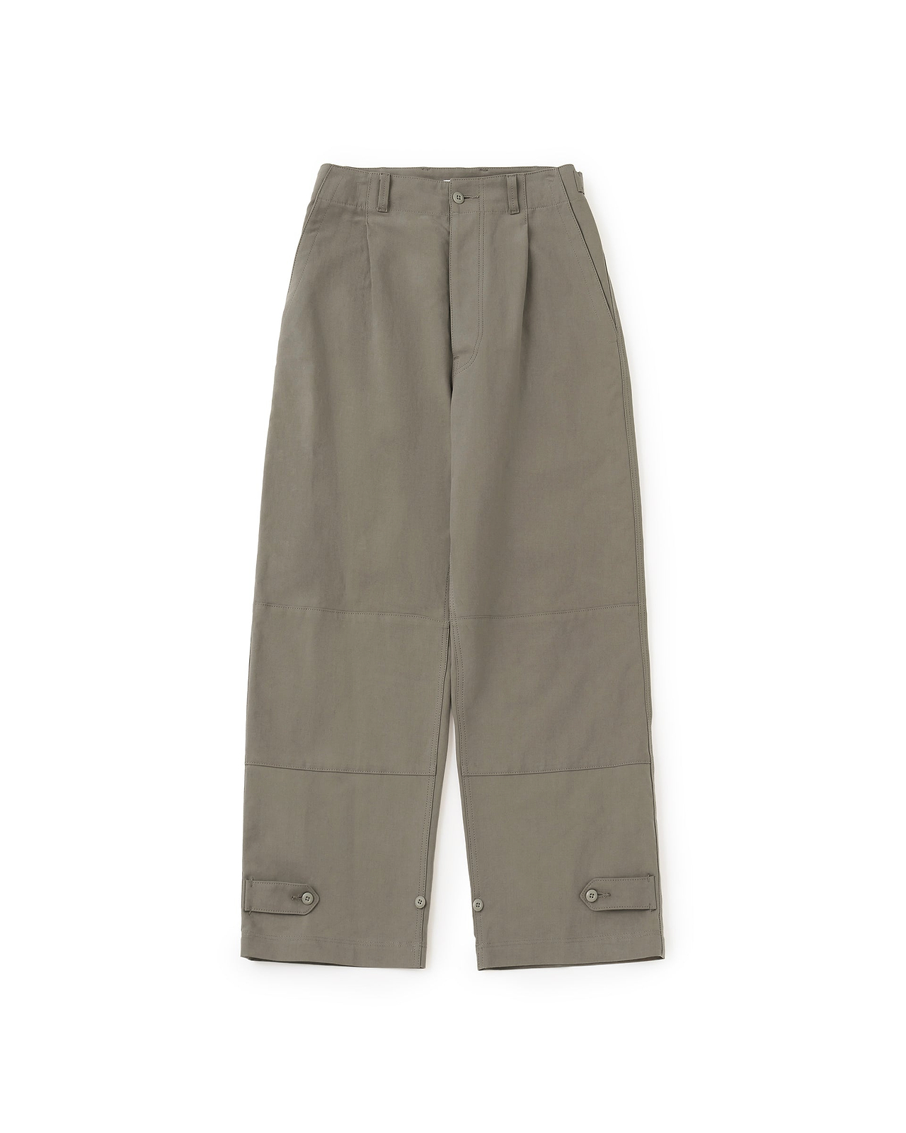 【26AW】コットンダブルクロスワイドパンツ