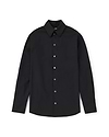 【26AW】レースバックパネルシャツ(ブラック)