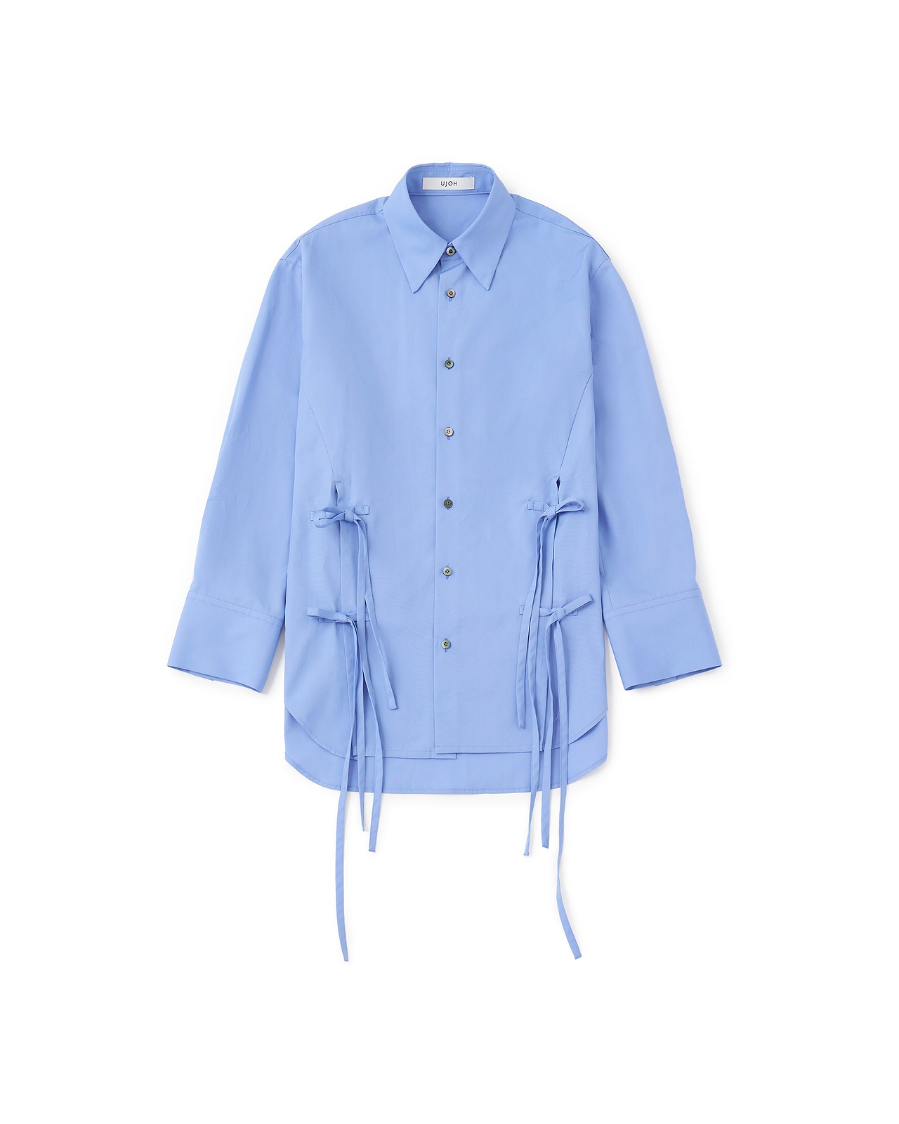 【26AW】スリットリボンシャツ