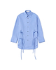 【26AW】スリットリボンシャツ