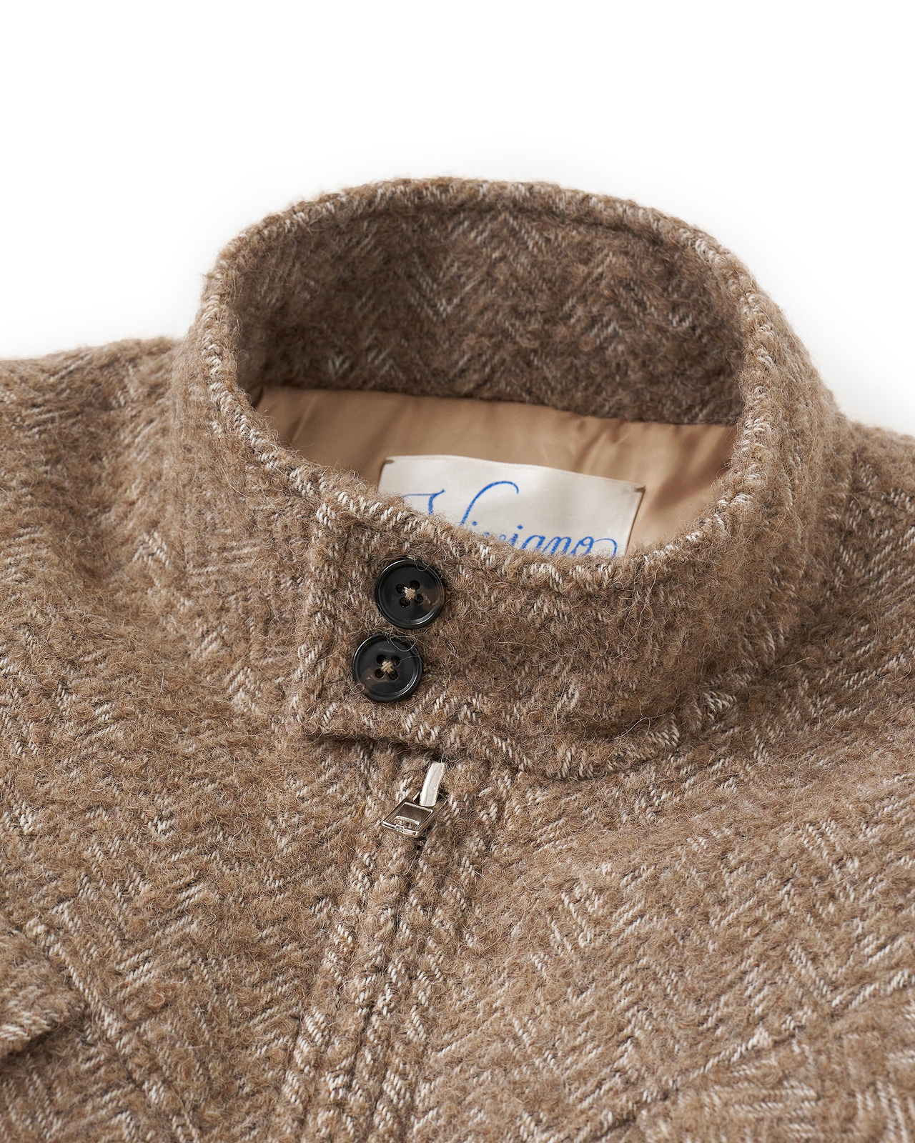 【26AW】ヘリンボーンバルーンコート