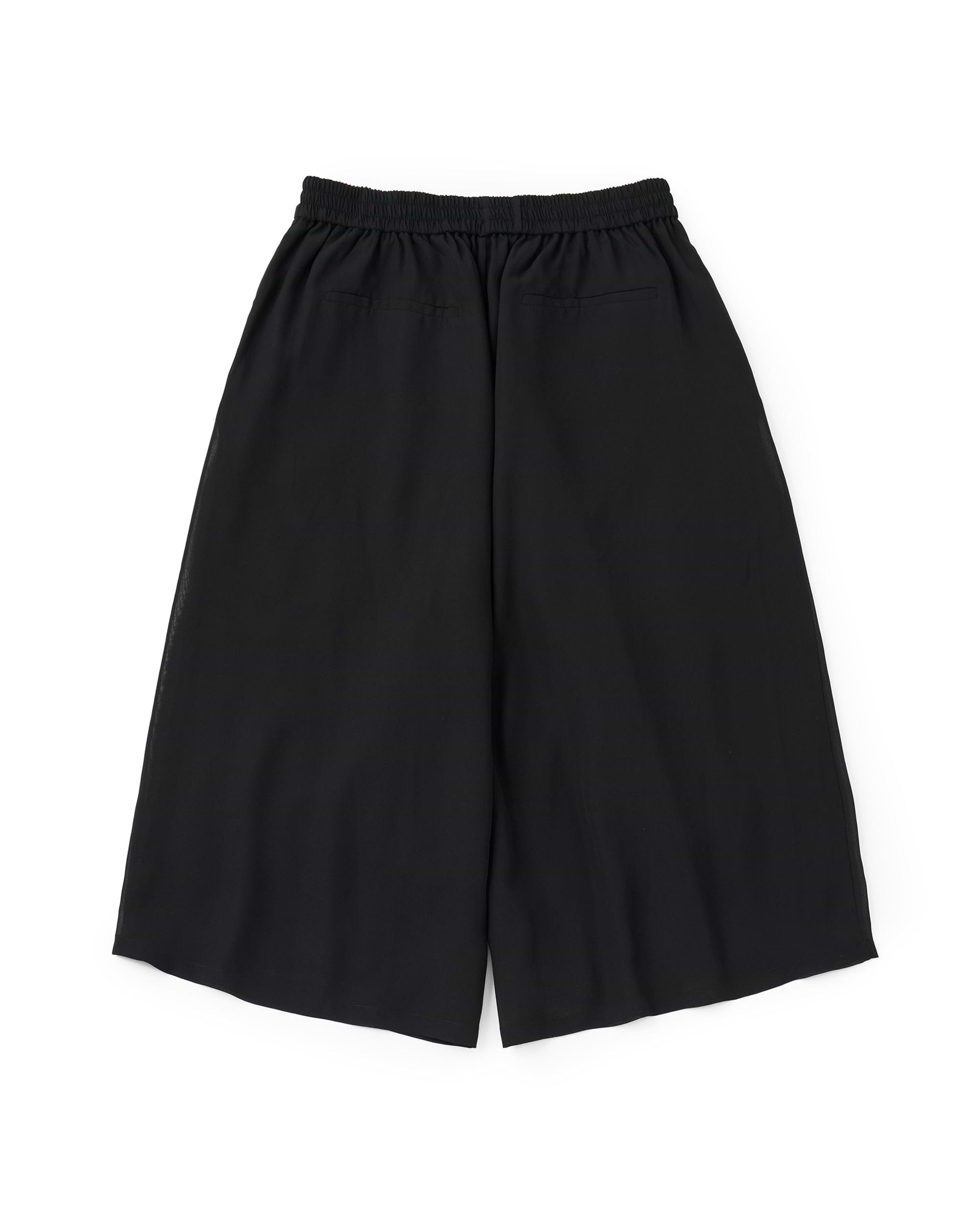 VIVIANO】ラッフルシフォンワイドショーツ | F/STORE – ファッション