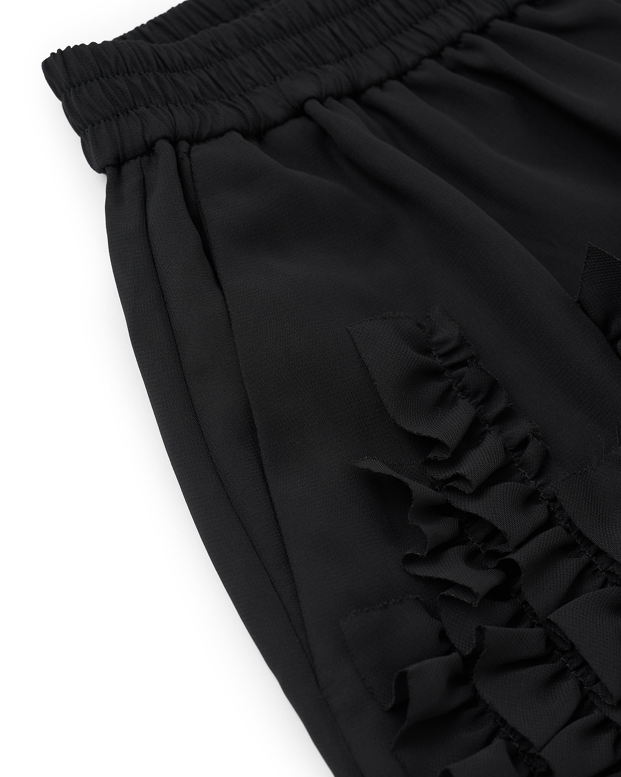 【26AW】ラッフルシフォンワイドショーツ