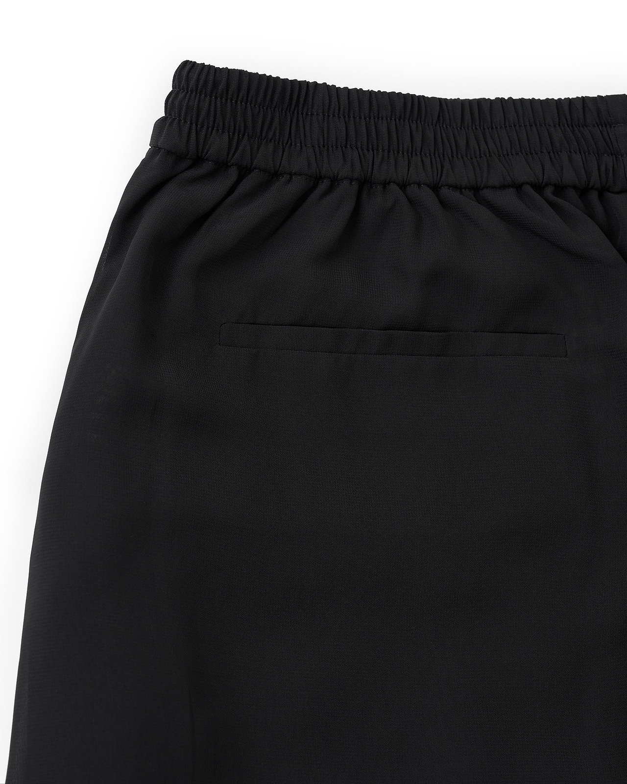 【26AW】ラッフルシフォンワイドショーツ