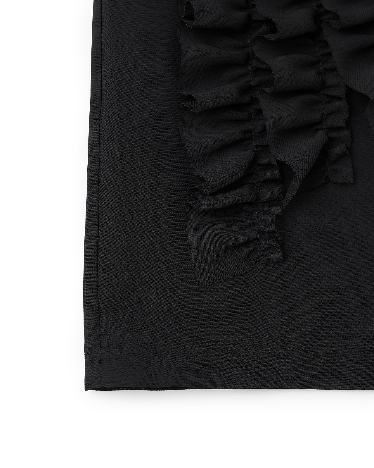 【26AW】ラッフルシフォンワイドショーツ