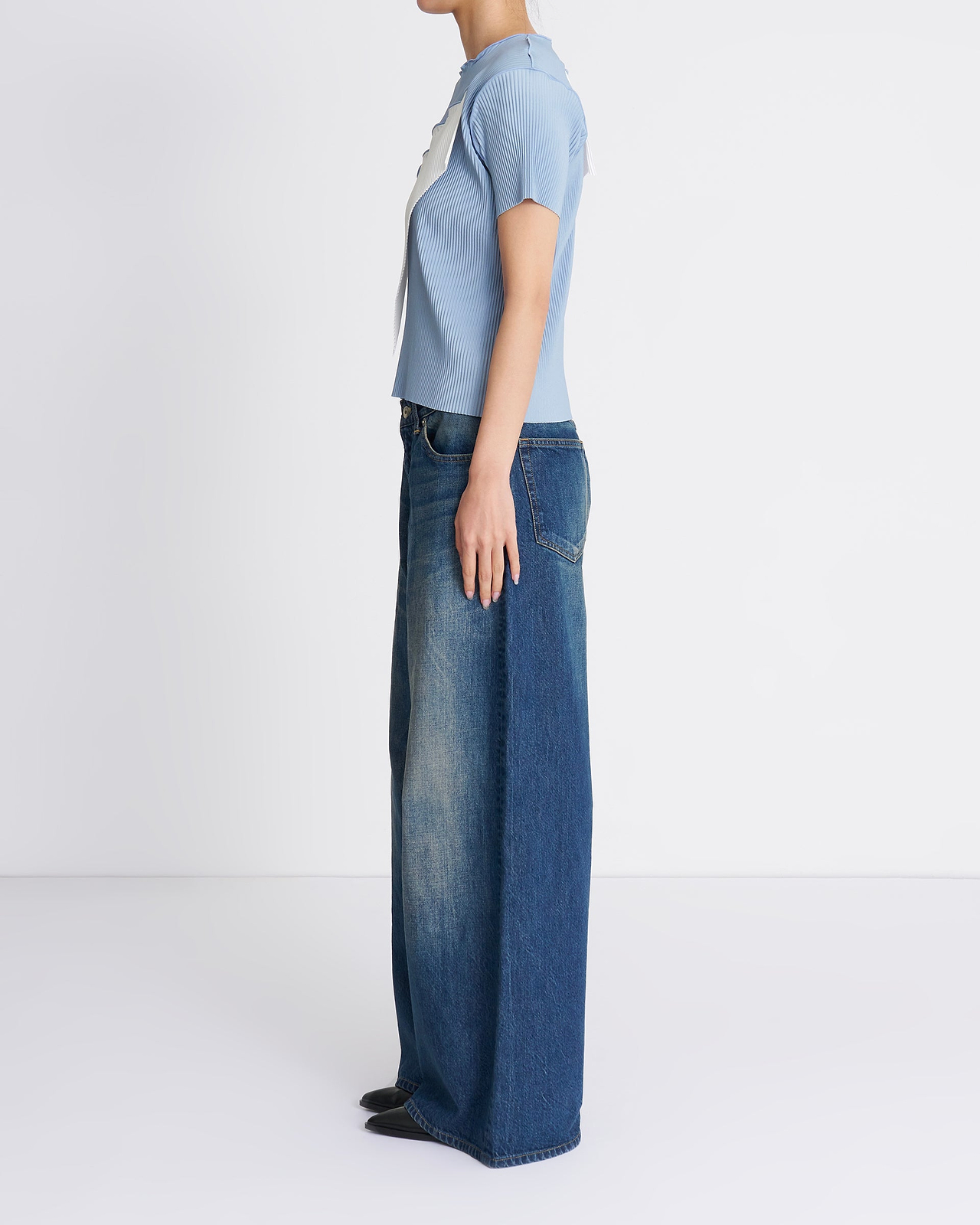 【26AW】todoウェーブトップ ショートスリーブ